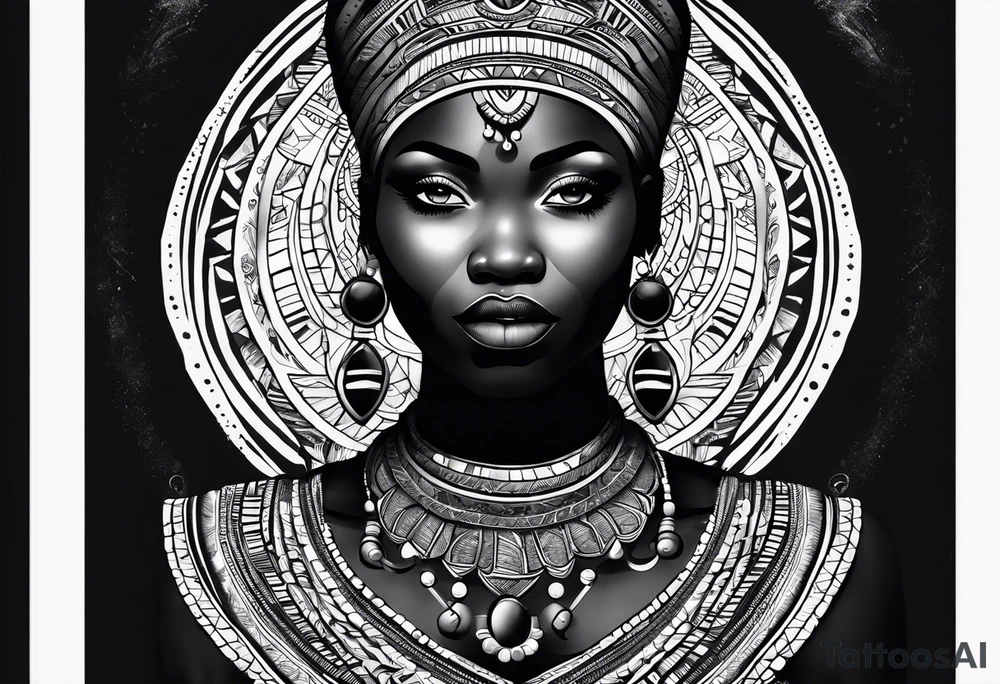 East african tribal markings Ugandan tattoo idea