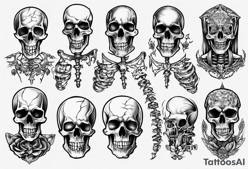 Eld skeleton tattoo idea