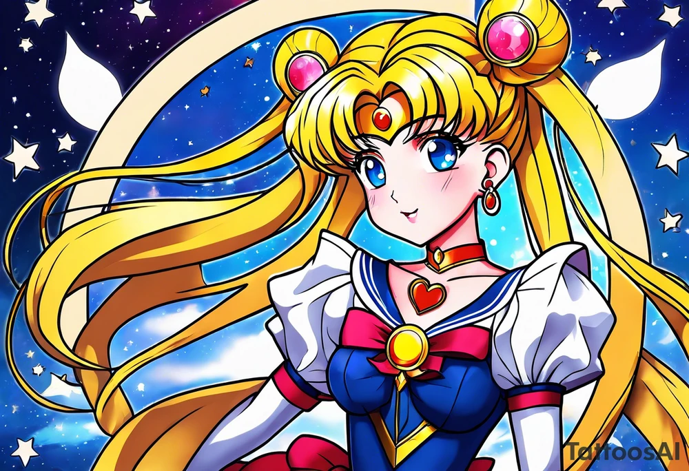 Sailor Moon tattoo idea