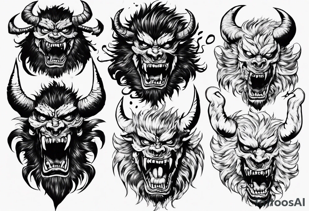 Zodd the beast in berserk tattoo idea