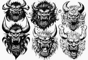 Zodd the beast in berserk tattoo idea