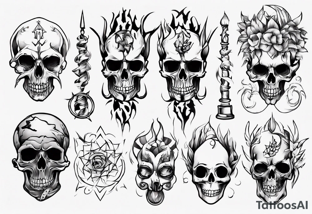 Benzoesäure tattoo idea