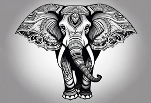Elephant tattoo idea