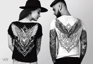 Paired tattoo for a girl and a guy, together forever, he is Artem, she is Lada. Two people with incurable diseases who love each other very much tattoo idea