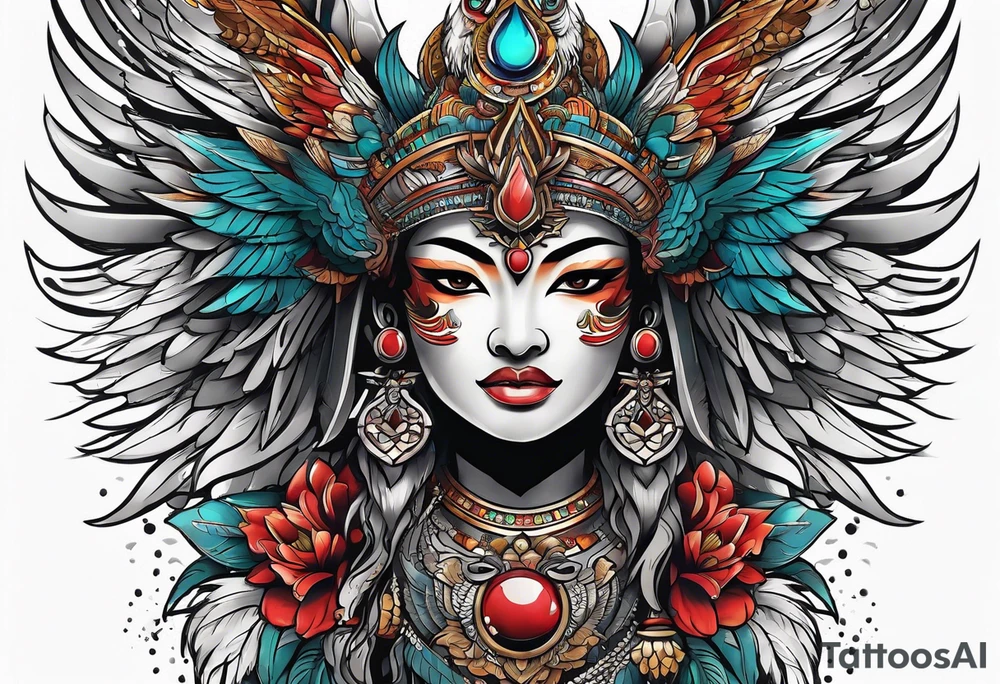 indonesia Garuda tattoo idea