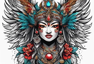 indonesia Garuda tattoo idea