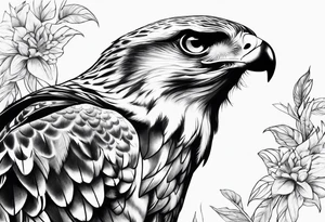 A Hawk tattoo idea