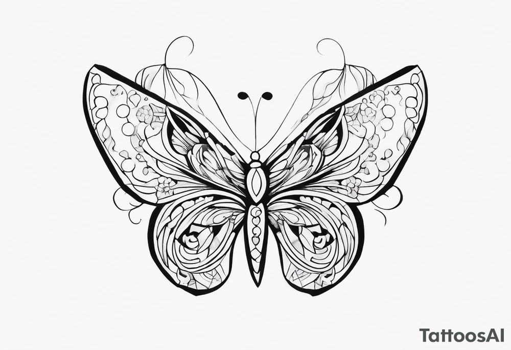 Vlinder, Yara tattoo idea