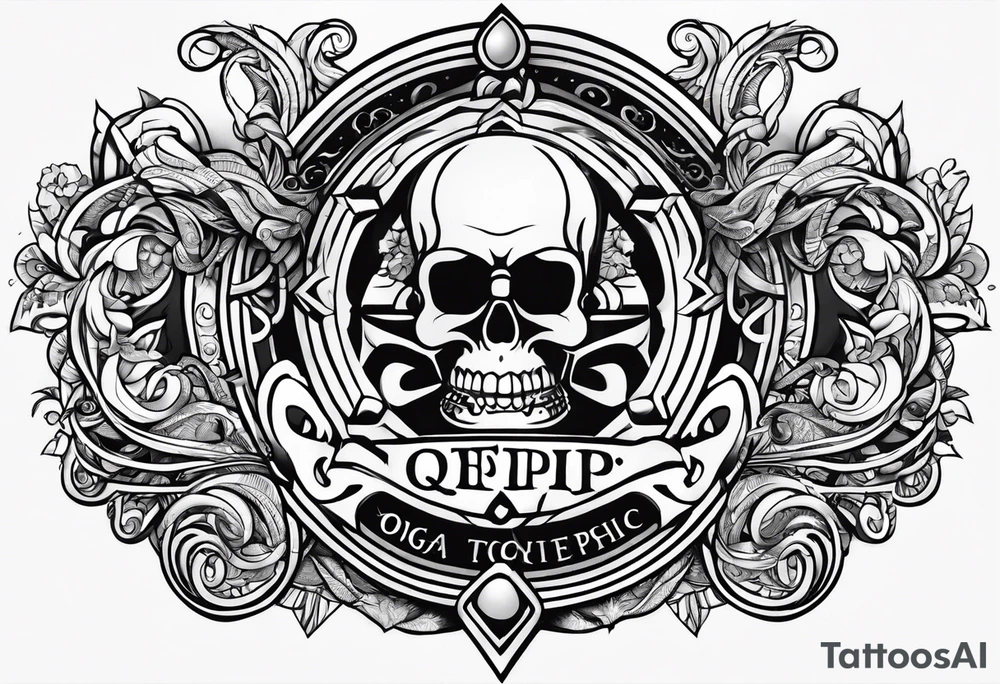 Cool tatoo for omega psi phi fraternity tattoo idea