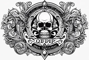 Cool tatoo for omega psi phi fraternity tattoo idea