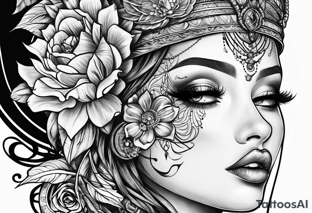 live free tattoo idea