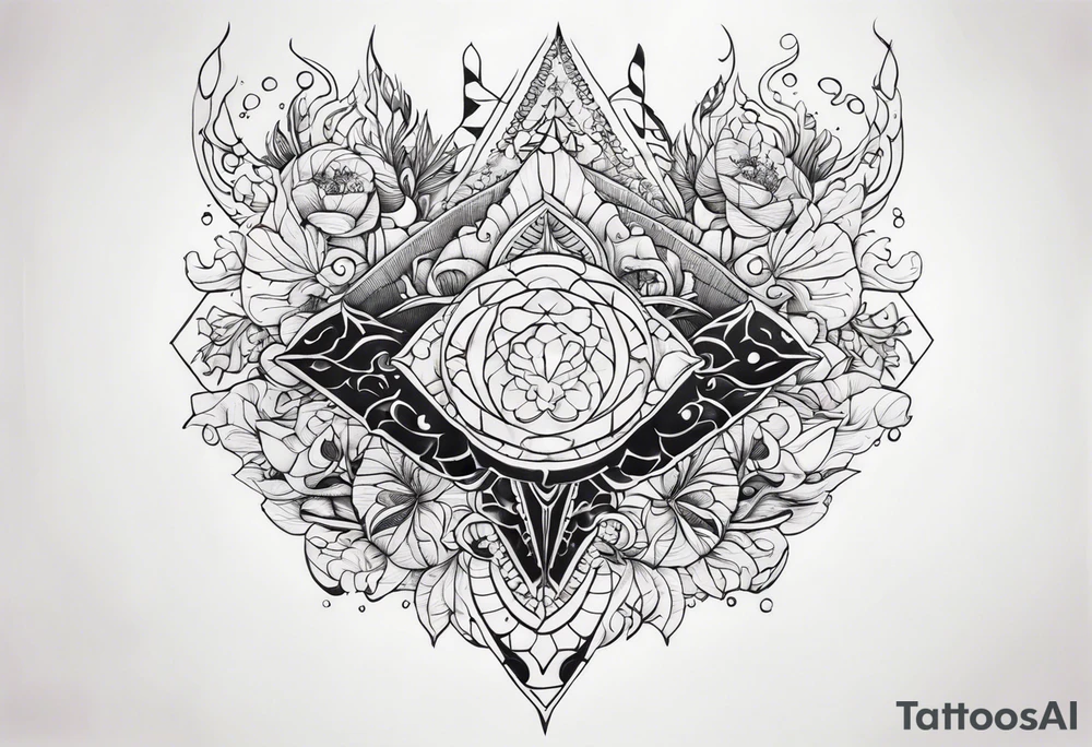 Underwater tattoo idea