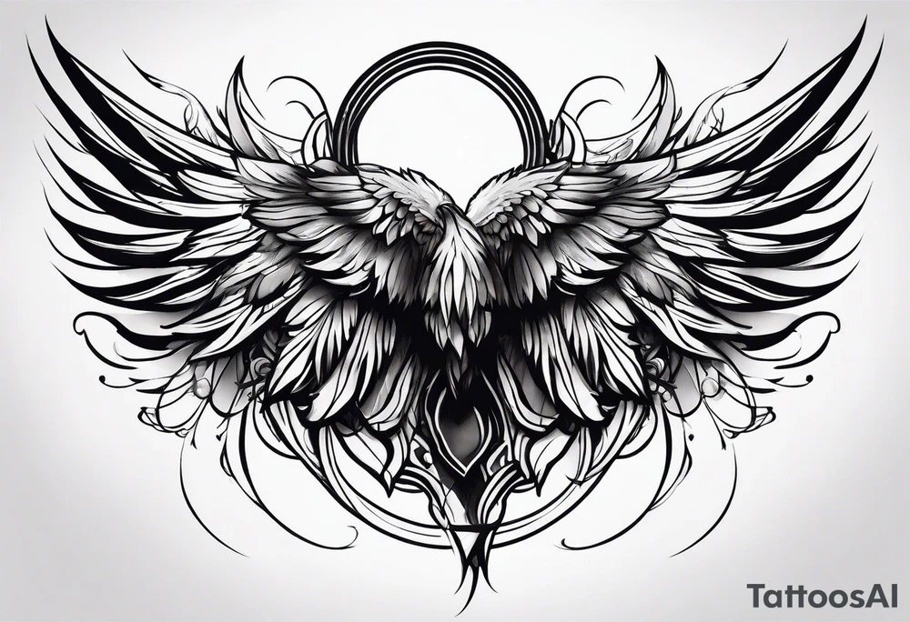 Wings tattoo idea