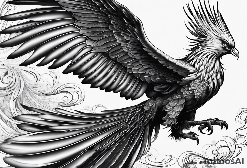 phoenix,
chinese,
realistic,
long tail,
elegant,
wings closed
long neck,
long feathers,
in flight,
graceful, tattoo idea