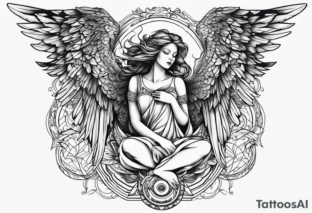 angels tattoo idea