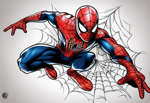 Spider-Man tattoo idea