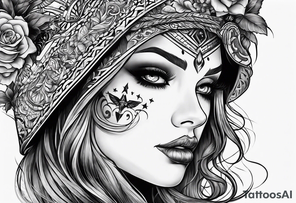Spooky tattoo idea
