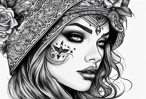 Spooky tattoo idea