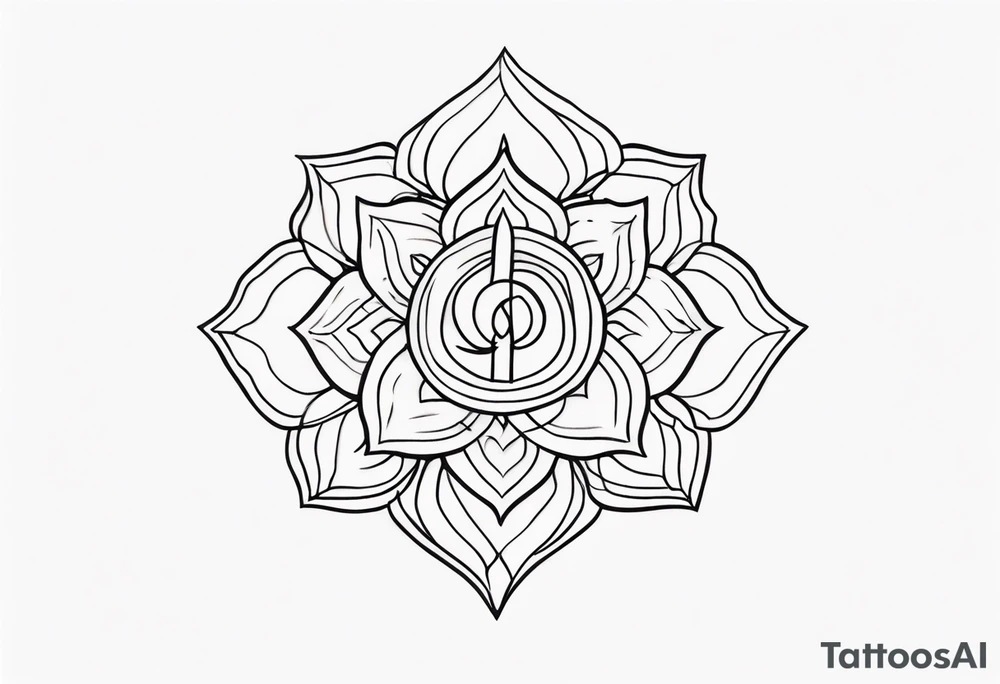 tiny tattoo kazhak inspired tattoo idea