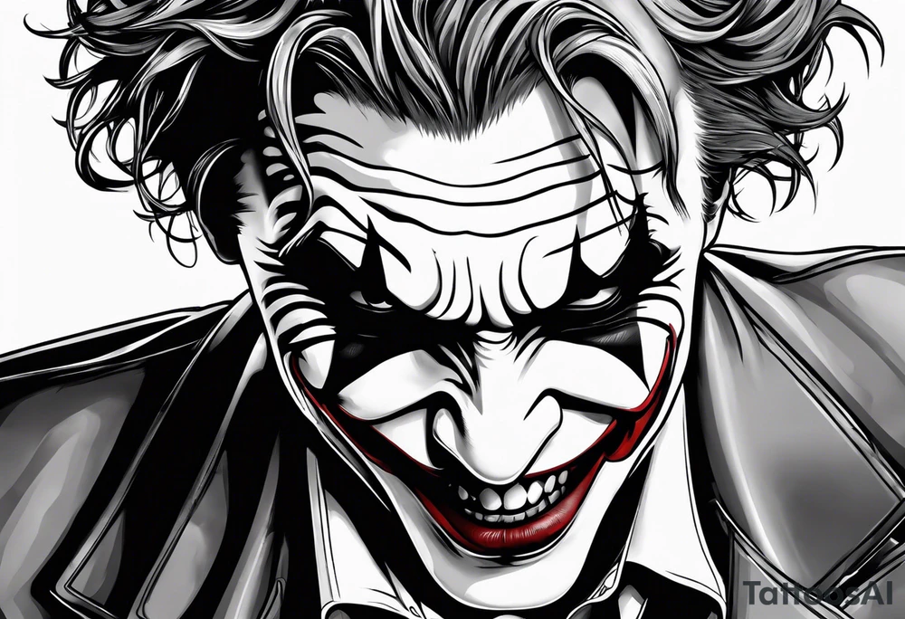 Why so serious joker tattoo idea