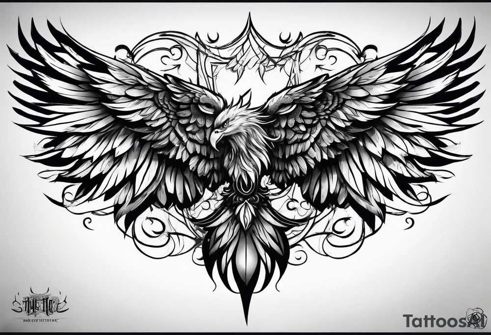 Wings tattoo idea