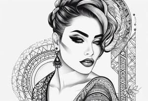 tatuja con esta frase en runico: ᚢᚺᛚᚺ tattoo idea