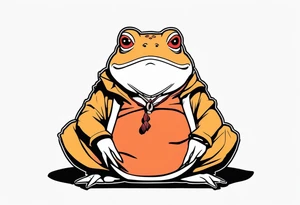 Jiraiya Naruto Gamakichi toad tattoo idea