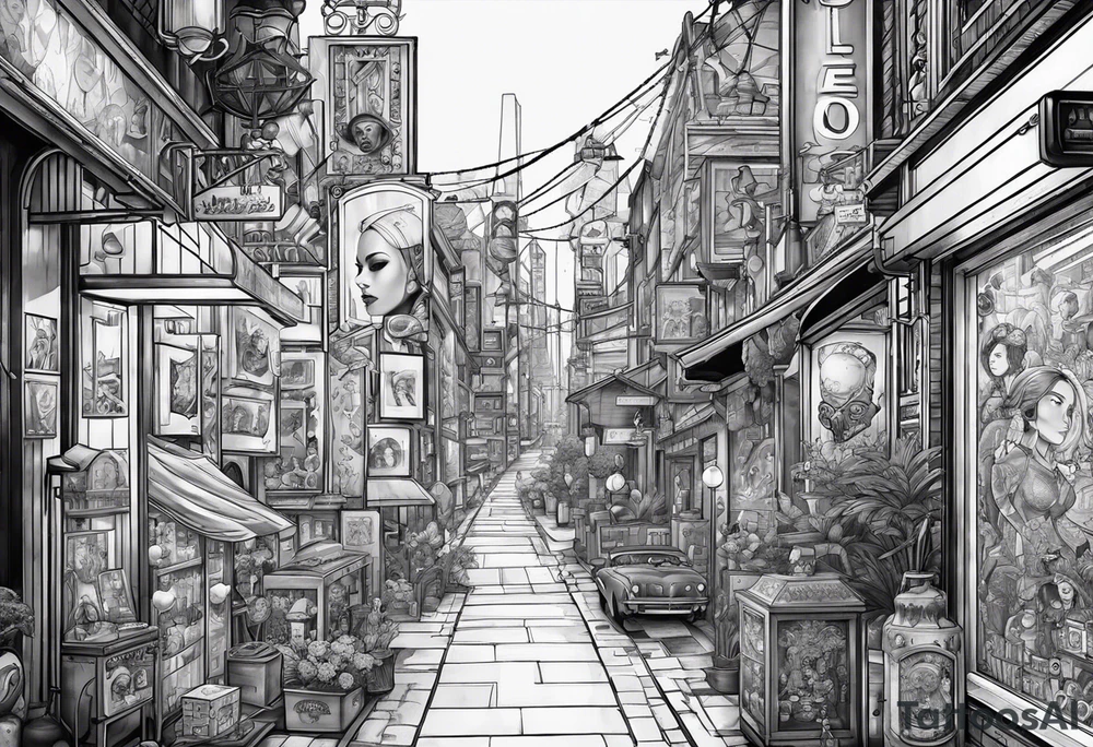 Love, Death & Robots tattoo idea