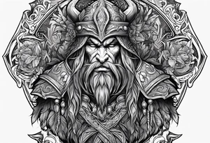 Warcraft fantasy universe tattoo idea