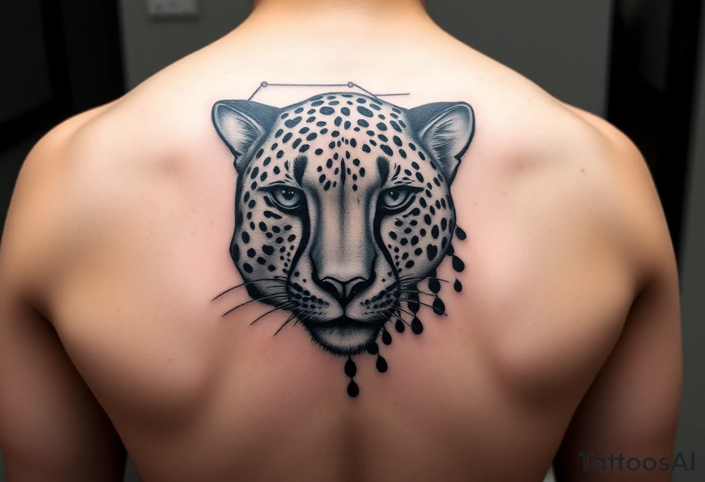 cheetah tattoo idea