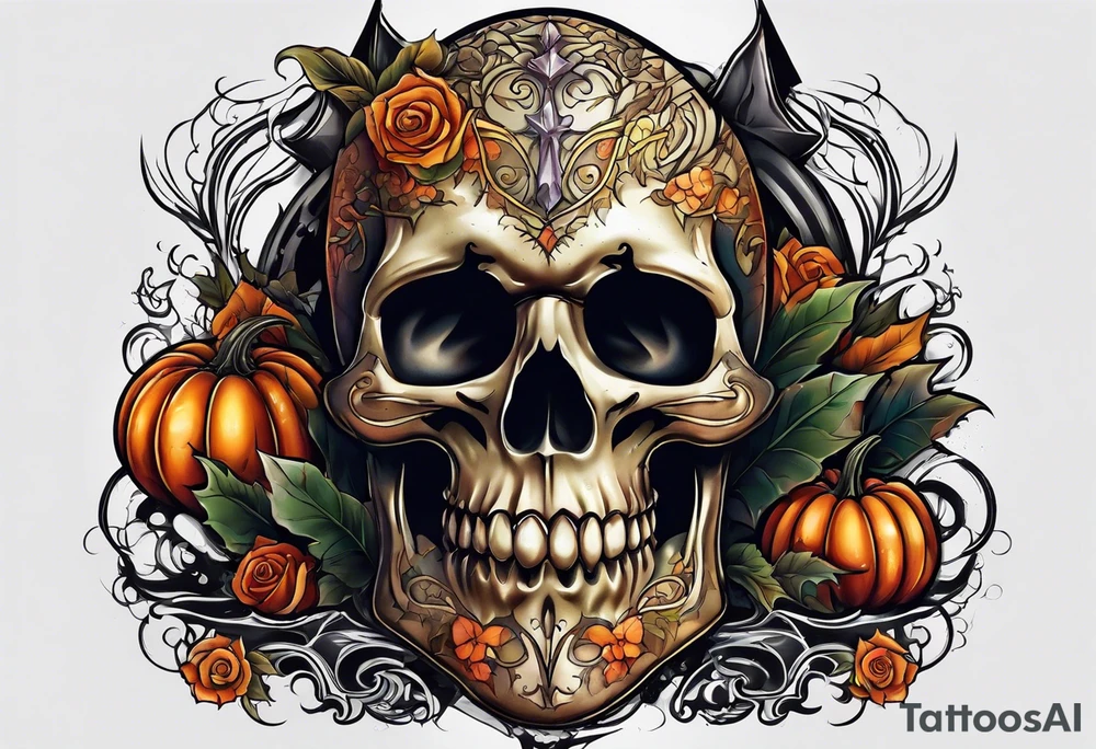 Halloween tattoo tattoo idea