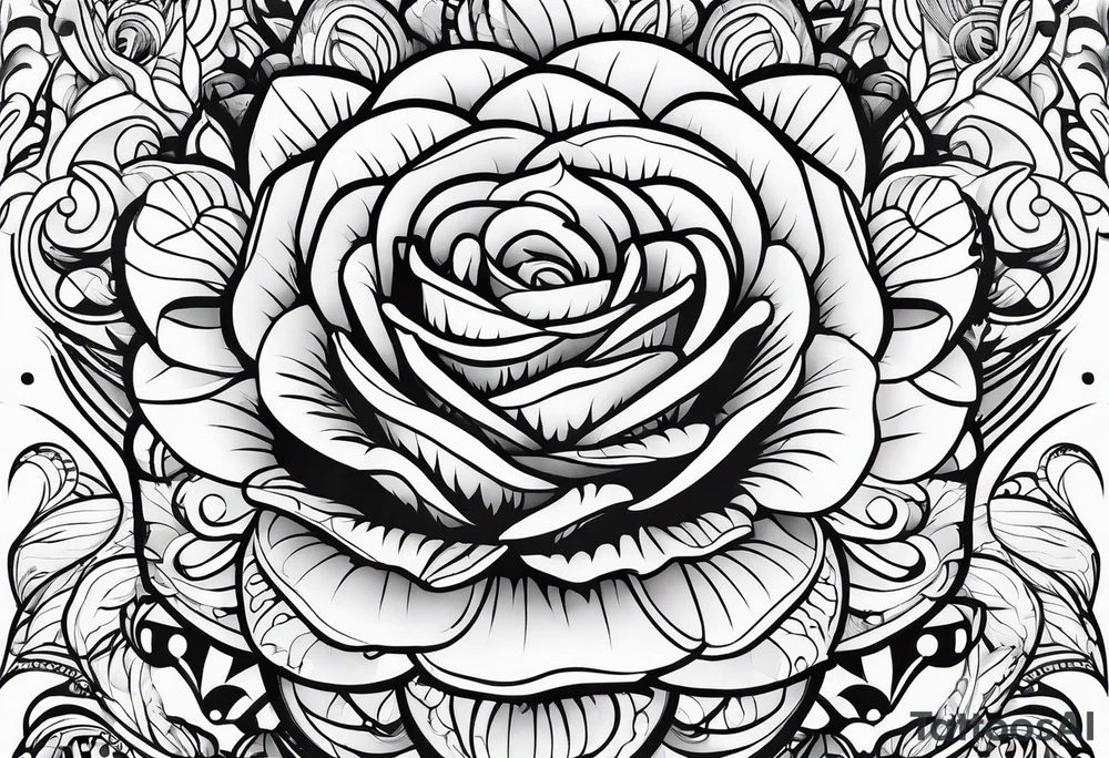 Lines tattoo idea