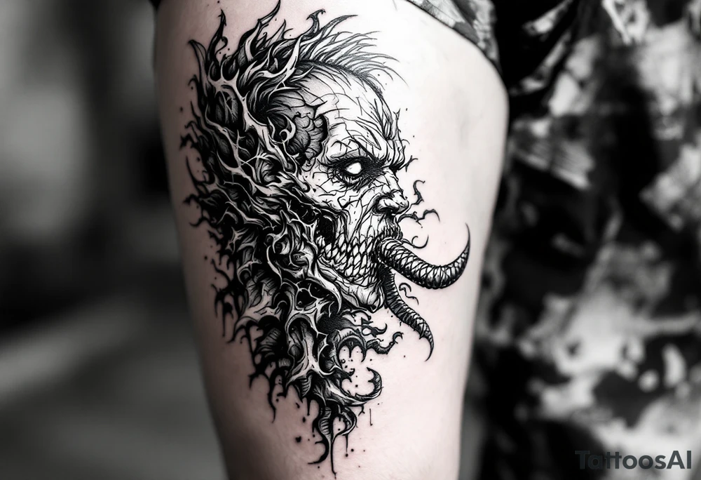 Blowjob tattoo tattoo idea