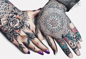 cyberpunk 2077, hand tattoo, tattoo idea