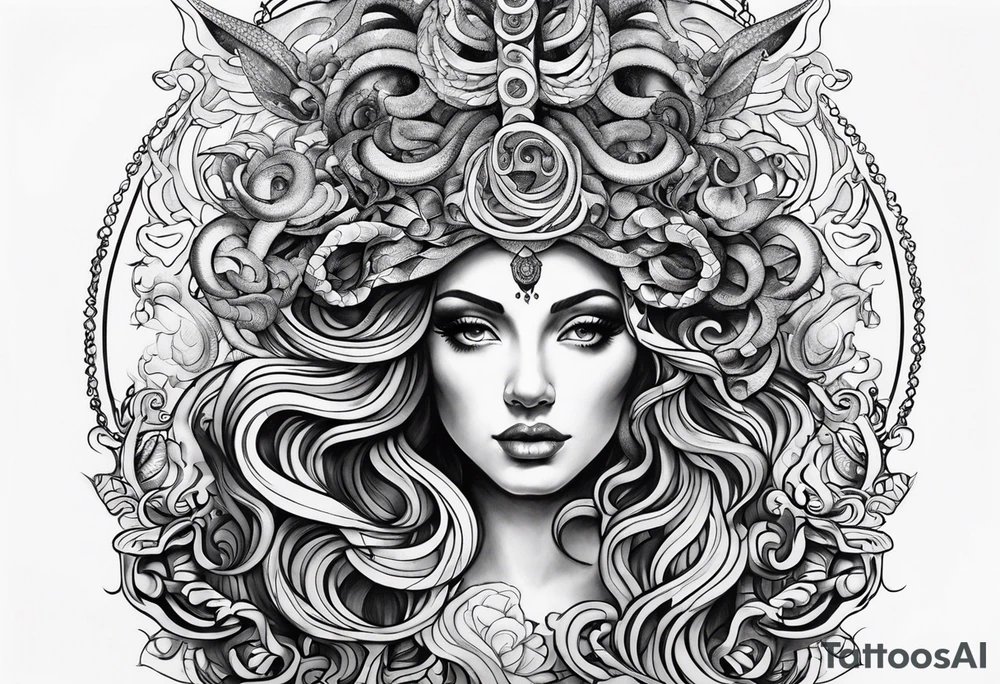 Medusa tattoo idea