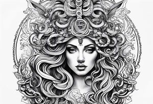 Medusa tattoo idea