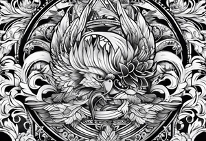 brochet qui saute tattoo idea