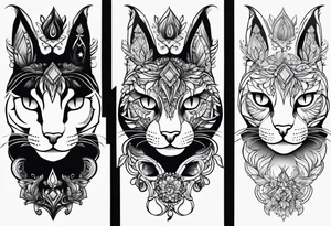 Cat tattoo idea