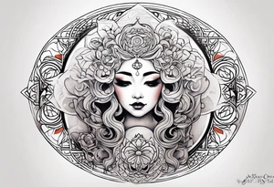 Madame leota tattoo idea
