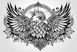 Birdoak tattoo idea