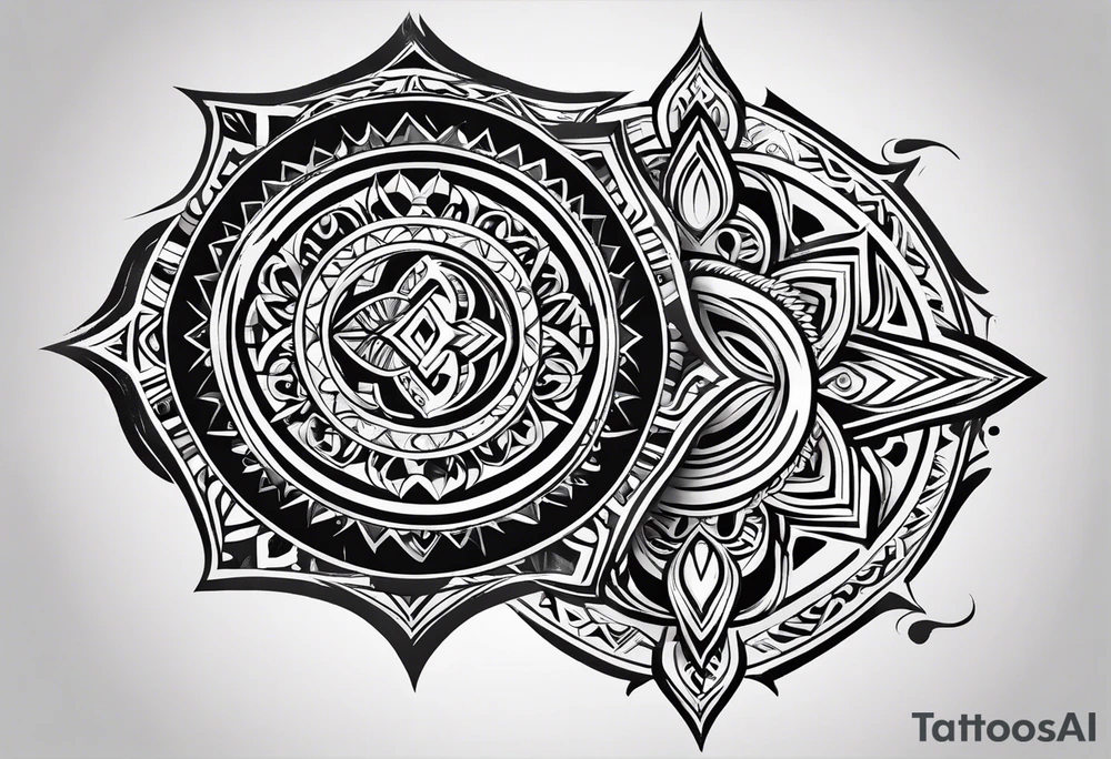 Could you make a tribal tattoo that the tribal pattern make the name Grace tattoo idea