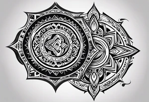 Could you make a tribal tattoo that the tribal pattern make the name Grace tattoo idea