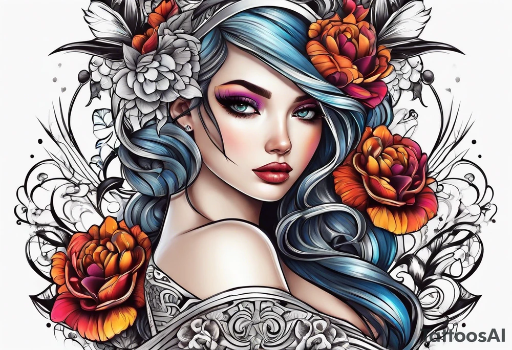 Girly tattoo idea