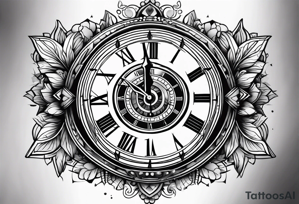 11:11 clock tattoo idea