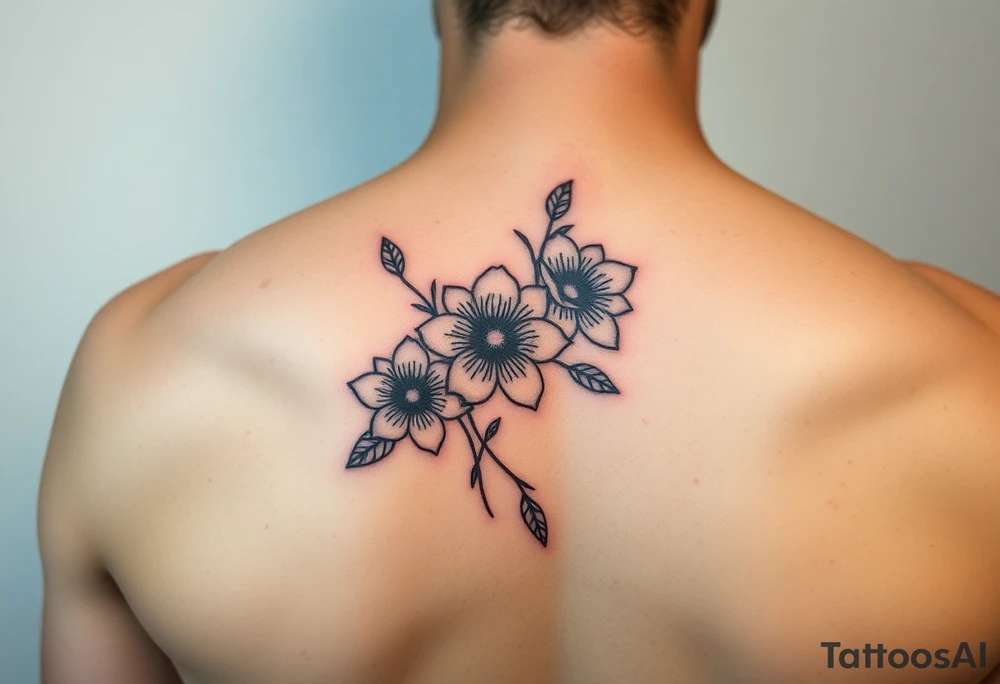 Flowers tattoo idea