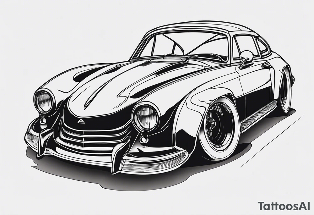 car tattoo idea