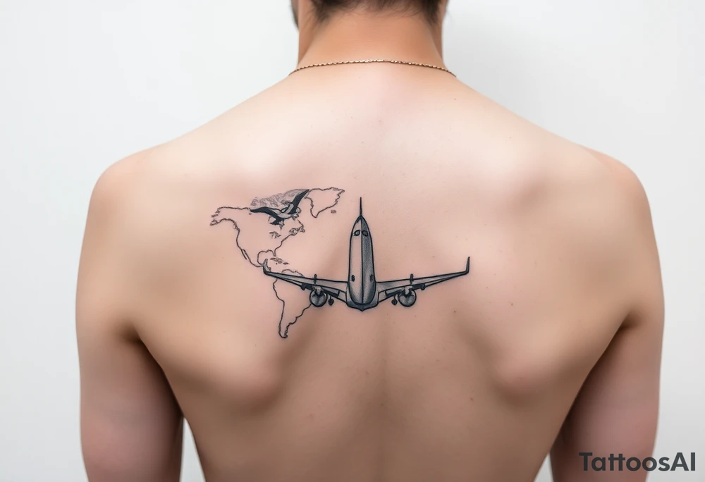 Minimalist tattoo for women who love travel and science, make feminine. For forearm. Should be small tattoo idea