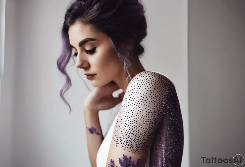 lavender tattoo idea