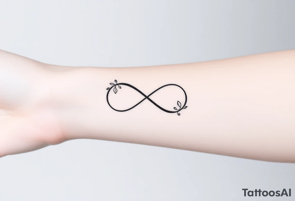 an infinity symbol with
Dolores 08.30.1932 – 01.30.2022
Audrey  07.18.1935 – 08.21.2022 tattoo idea
