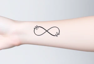 an infinity symbol with
Dolores 08.30.1932 – 01.30.2022
Audrey  07.18.1935 – 08.21.2022 tattoo idea